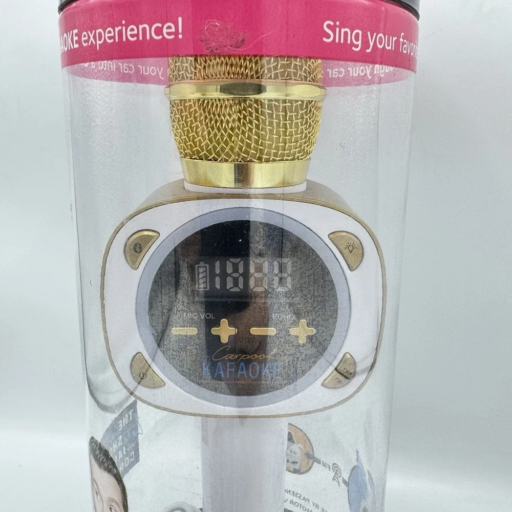 Carpool Karaoke The Mic Wireless Bluetooth Karaoke Microphone CBS New